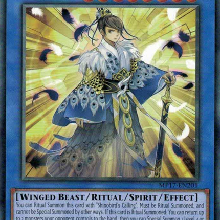 Shinobaron Peacock [MP17-EN201] Rare