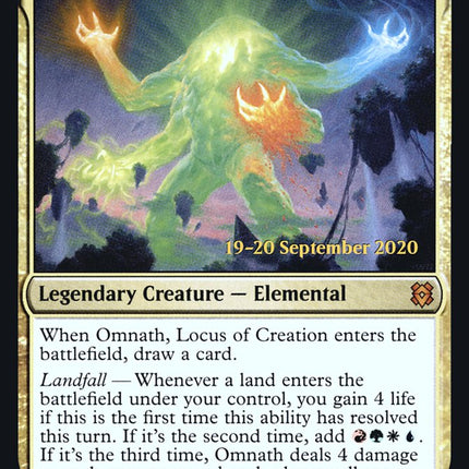 Omnath, Locus of Creation [Zendikar Rising Prerelease Promos]