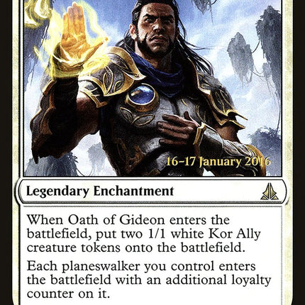 Oath of Gideon [Oath of the Gatewatch Prerelease Promos]