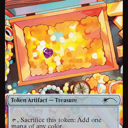 Treasure Token (1432) (Rainbow Foil) [Secret Lair Drop Series]