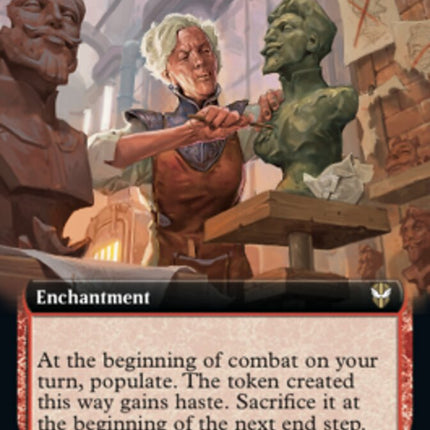Determined Iteration (Extended Art) [Streets of New Capenna Commander]