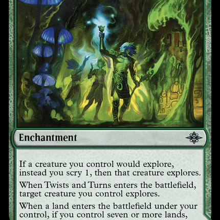 Twists and Turns // Mycoid Maze [The Lost Caverns of Ixalan]