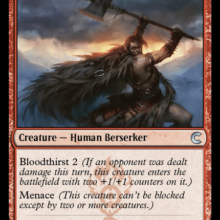 Stormblood Berserker [Ravnica: Clue Edition]