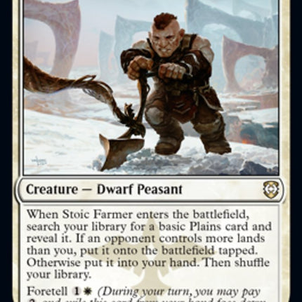 Stoic Farmer [Kaldheim Commander]
