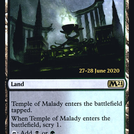 Temple of Malady [Core Set 2021 Prerelease Promos]