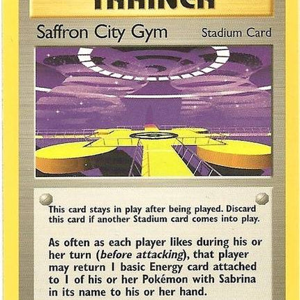 Saffron City Gym (122/132) [Gym Challenge Unlimited]