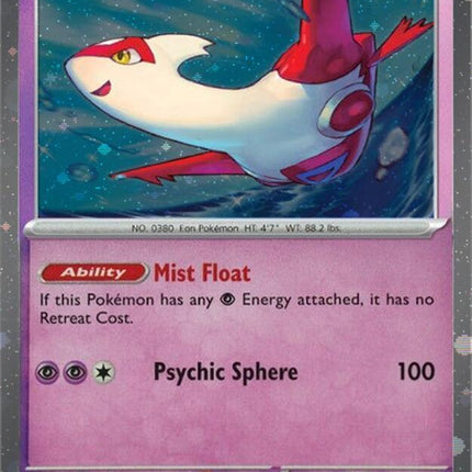 Latias (SVP139) (Cosmo Holo) [Scarlet & Violet: Black Star Promos]