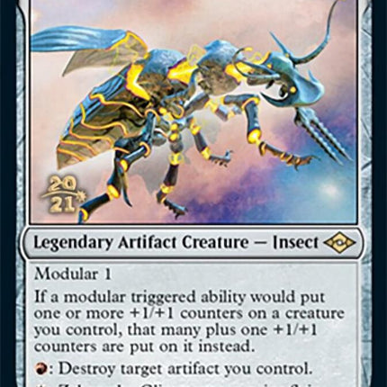 Zabaz, the Glimmerwasp [Modern Horizons 2 Prerelease Promos]