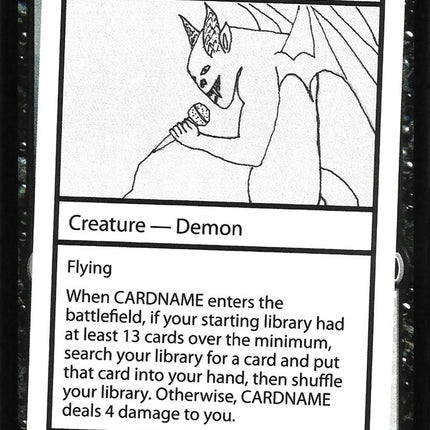Witty Demon [Mystery Booster Playtest Cards]
