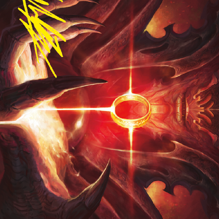 Sol Ring Art Card (Gold-Stamped Signature) [The Lord of the Rings: Tales of Middle-earth Art Series]