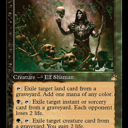 Deathrite Shaman (Retro Frame) [Ravnica Remastered]