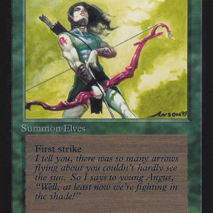 Elvish Archers [Alpha Edition]