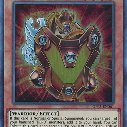 Vision HERO Gravito [GFP2-EN061] Ultra Rare