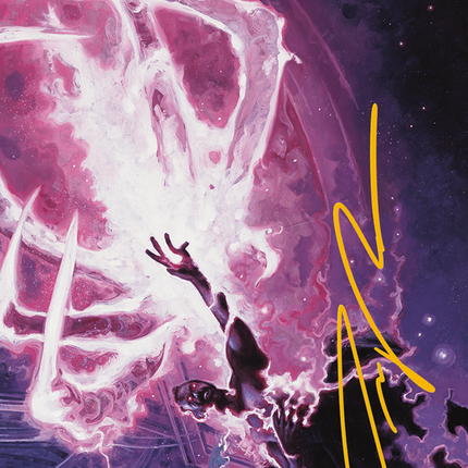 Flare of Malice Art Card (Gold-Stamped Signature) [Modern Horizons 3 Art Series]