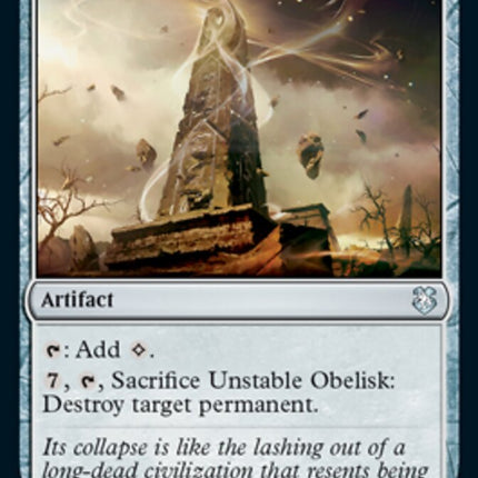 Unstable Obelisk [Dungeons & Dragons: Adventures in the Forgotten Realms Commander]