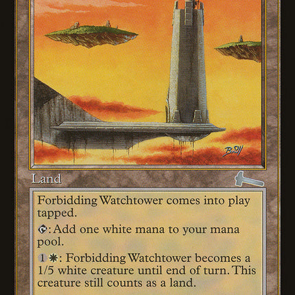 Forbidding Watchtower [Urza's Legacy]