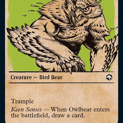 Owlbear (Showcase) [Dungeons & Dragons: Adventures in the Forgotten Realms]