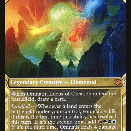 Omnath, Locus of Creation (Showcase) [Zendikar Rising]