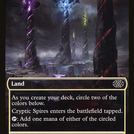 Cryptic Spires [The List]