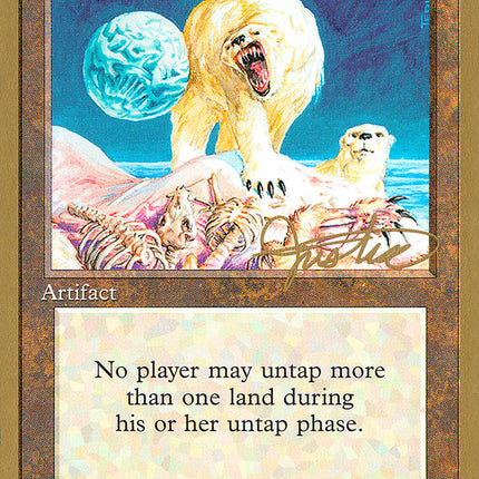 Winter Orb (Mark Justice) [Pro Tour Collector Set]