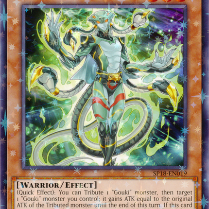 Gouki Twistcobra [SP18-EN019] Starfoil Rare