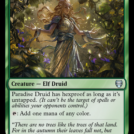Paradise Druid [The Lord of the Rings: Tales of Middle-Earth Commander]