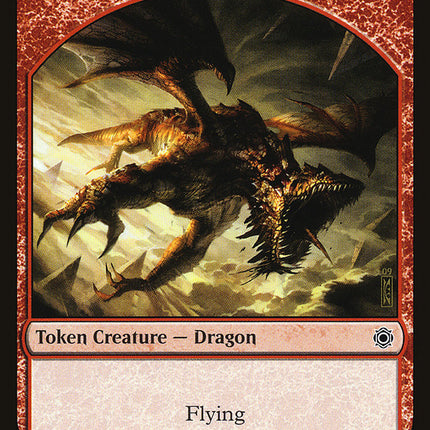 Dragon Token [Conspiracy: Take the Crown Tokens]