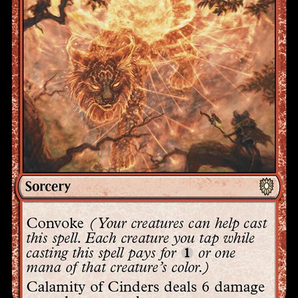 Calamity of Cinders [Bloomburrow Commander]