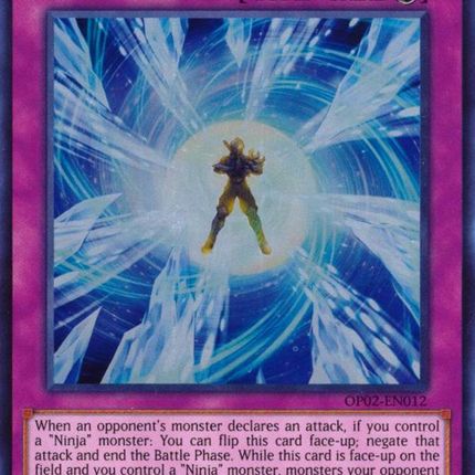 Armor Ninjitsu Art of Freezing [OP02-EN012] Super Rare
