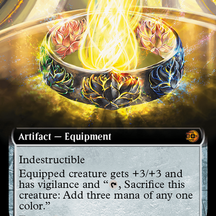 Lotus Ring (Extended Art) [Outlaws of Thunder Junction: The Big Score]