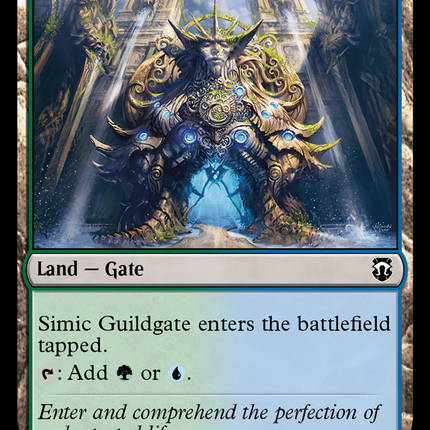 Simic Guildgate (Ripple Foil) [Modern Horizons 3 Commander]