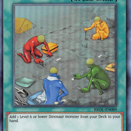 Fossil Dig [BROL-EN089] Ultra Rare