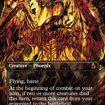 Darklight Phoenix (Borderless) (0444) [Reality Fracture]