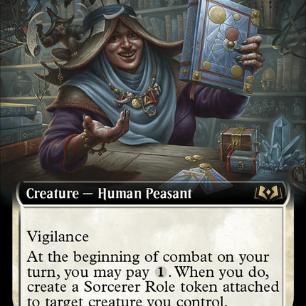 Spellbook Vendor (Extended Art) [Wilds of Eldraine]
