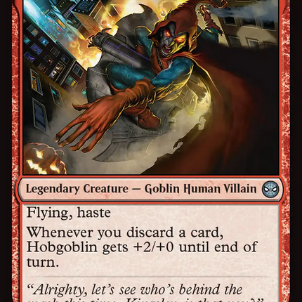 Hobgoblin, Mantled Marauder [Marvel's Spider-Man]