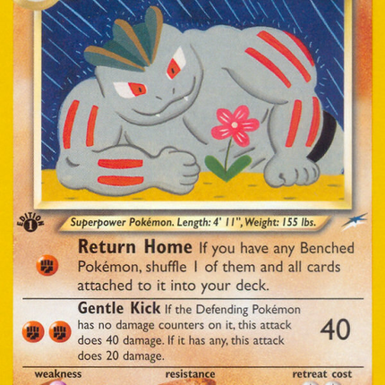 Light Machoke (49/105) [Neo Destiny 1st Edition]