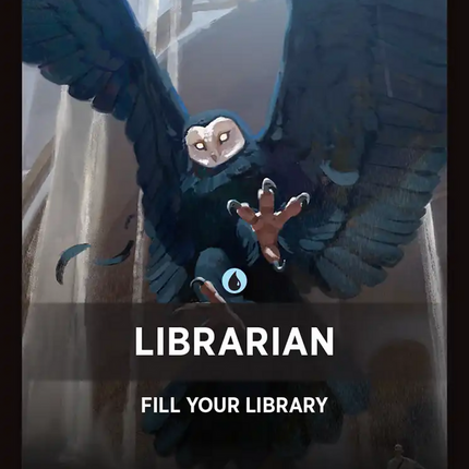 Librarian Theme Card [Avatar: The Last Airbender Tokens]