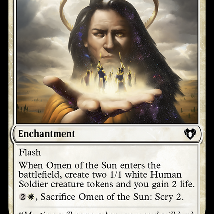 Omen of the Sun [Commander Masters]