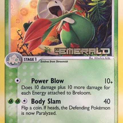Breloom (22/106) (Stamped) [EX: Emerald]