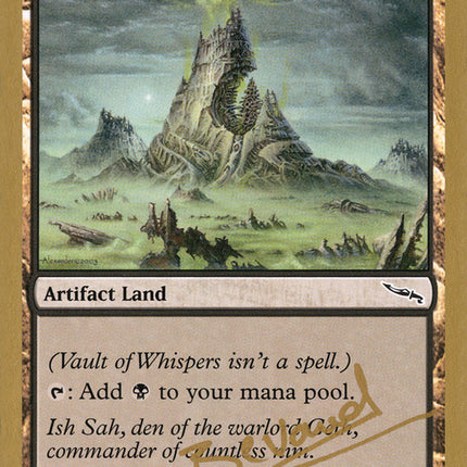 Vault of Whispers (Manuel Bevand) [World Championship Decks 2004]