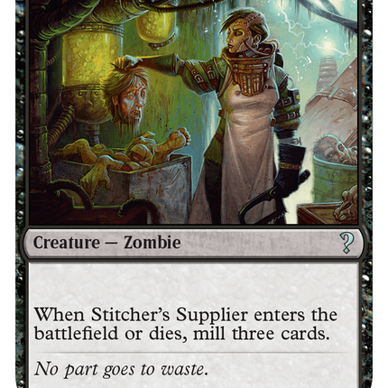 Stitcher's Supplier (White Border) [Mystery Booster 2]
