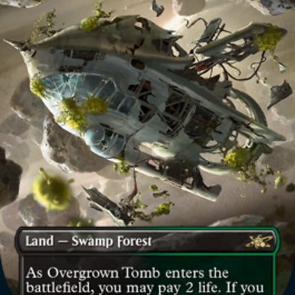 Overgrown Tomb (Borderless) [Unfinity]