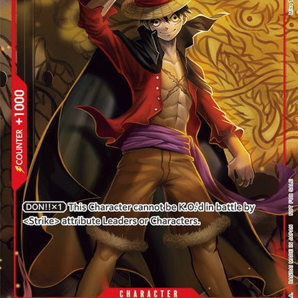 Monkey.D.Luffy (P-007) (Tournament Pack Vol. 1) [One Piece Promotion Cards]