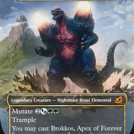 Brokkos, Apex of Forever - Bio-Quartz Spacegodzilla (Godzilla Series) [Ikoria: Lair of Behemoths]