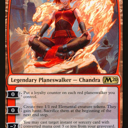 Chandra, Acolyte of Flame (Promo Pack) [Core Set 2020 Promos]