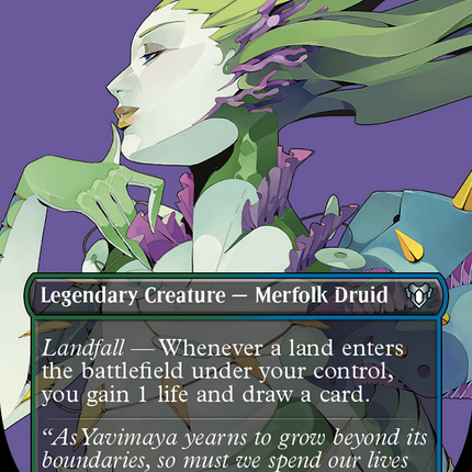 Tatyova, Benthic Druid (Borderless Profile) [Commander Masters]