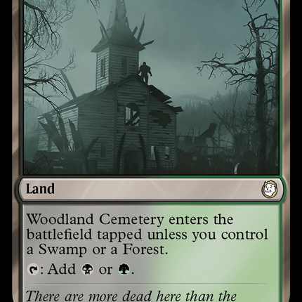 Woodland Cemetery (Surge Foil) [Fallout]