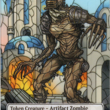 Artifact Zombie Token (SEA Exclusive) [The Brothers' War Tokens]