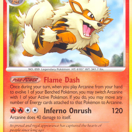Arcanine (22/132) [Diamond & Pearl: Secret Wonders]