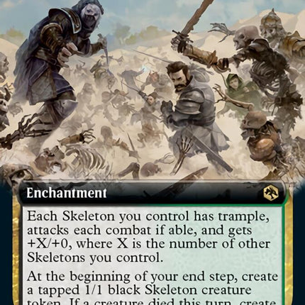 Skeletal Swarming (Extended Art) [Dungeons & Dragons: Adventures in the Forgotten Realms]